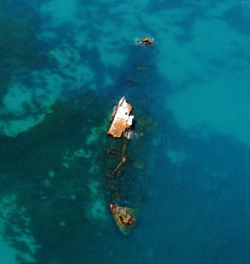 Wreck of the Alkimos, Australia