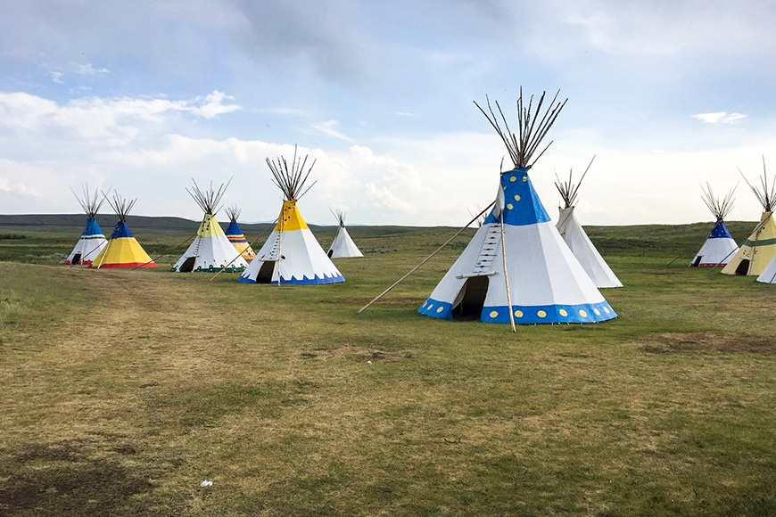 Lodgepole gallery and tipi village